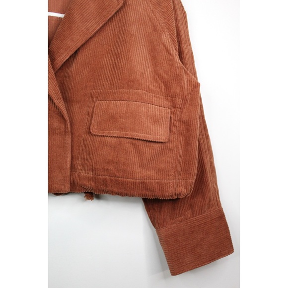 Anthropologie J.O.A Corduroy Cropped Utility Jacket - Picture 7 of 14